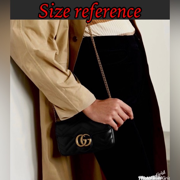 🌺AUTH. GUCCI MARMOT CROSSBODY  WALLET 🌺 - Picture 16 of 16